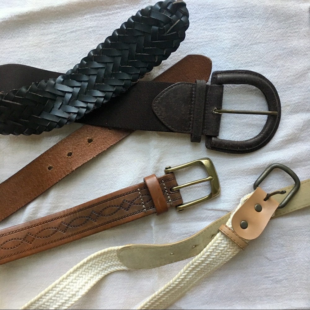Pack of Three Belts